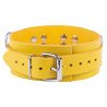 The Red Collier en cuir Ultra Jaune